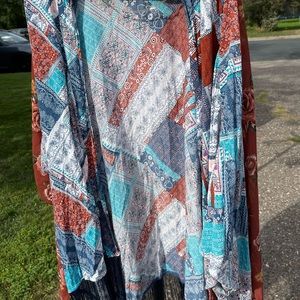Fringed cardigan